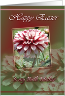 Easter wishes Birth Mother-Flowers card