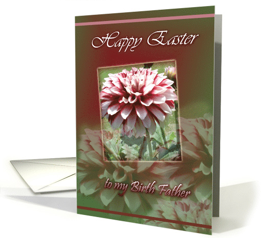 Easter wishes Birth Father-Flowers card (622630)