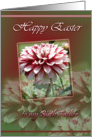 Easter wishes Birth Father-Flowers card