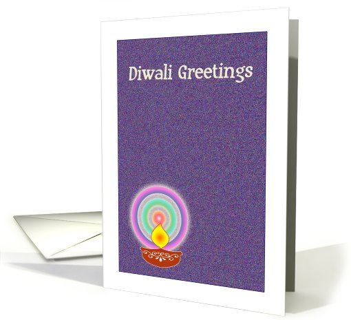 Diwali Greetings Lamp card (699944)