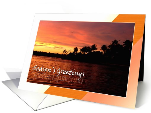 Christmas- Coastal Picture card (712365)
