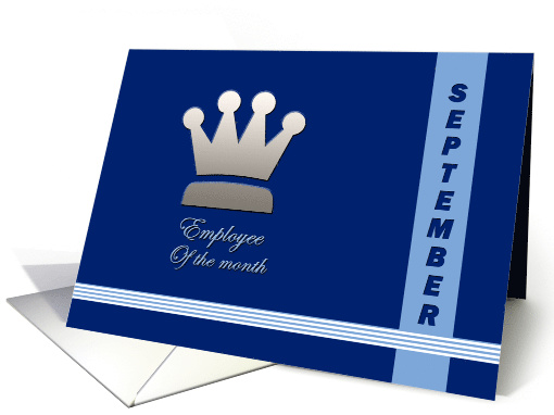 Employee of the month September card (729441)