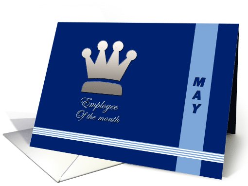 Employee of the month May card (729445)