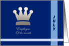 Employee of the month July card