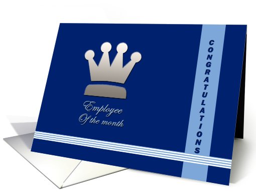 Employee of the month card (729457)