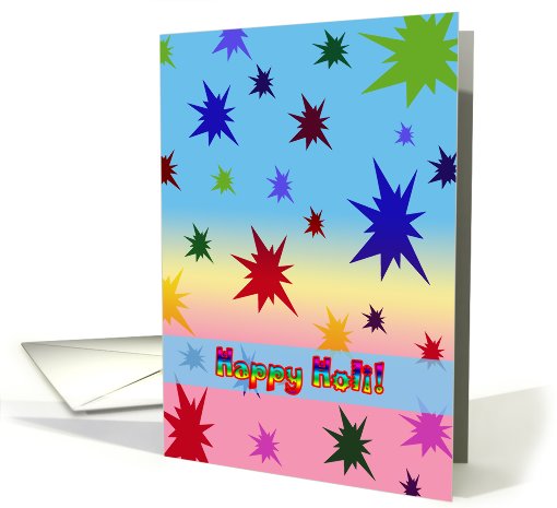 Happy Holi - Splash of colors card (748066)