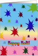 Happy Holi - Splash of colors card