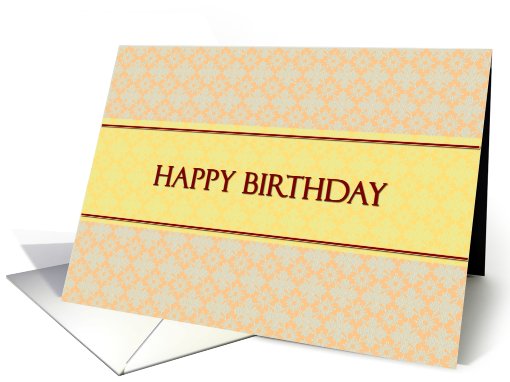 Happy Birthday Employee card (748737)