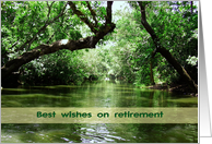 Retirement of a coworker - River card