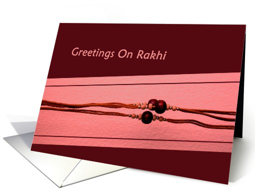 Greetings on Rakhi from sister card (789415)