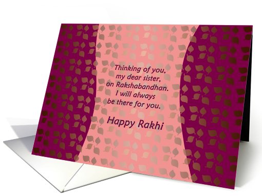 Rakhi card for sister card (789430)