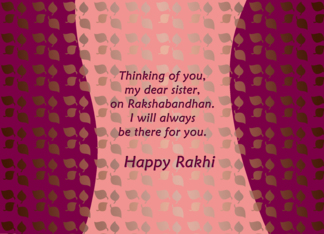 Rakhi card for...