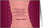 Rakhi card for sister card
