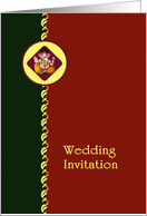 Indian wedding invitation card - Ganesha card