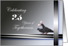 35th Wedding Anniversary Invitation-Pigeons card