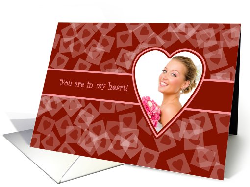 Photo in heart Valentine's day card (877556)