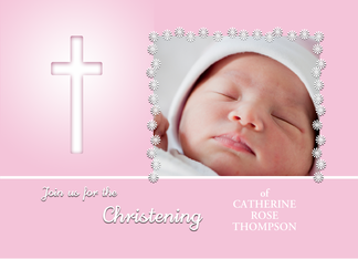 Pink Christening...