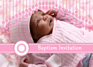 Baptism invitation...