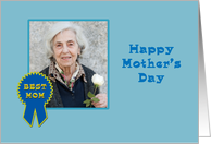 Mother’s day photo card for best mom card