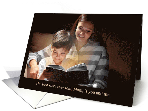 From Only Son to Mom on Mother's Day Best Story card (1473058)