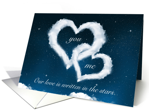 for Spouse Wedding Anniversary Written in the Stars card (1567676)