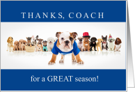 Coach Thank You...