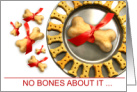 Animal Service Industry Holiday Dog Bones card