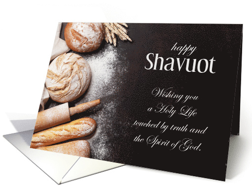 Shavuot Holy Life and Leavened Loaves of Bread card (1620980)