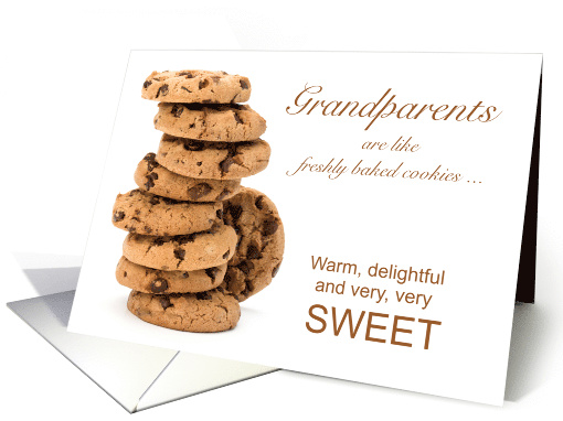Grandparents Day Fresh Baked Cookies card (1627848)