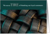 Business Thank You Automotive Tire Theme