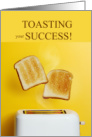 Promotion Funny Congratulations Toaster Toasting card