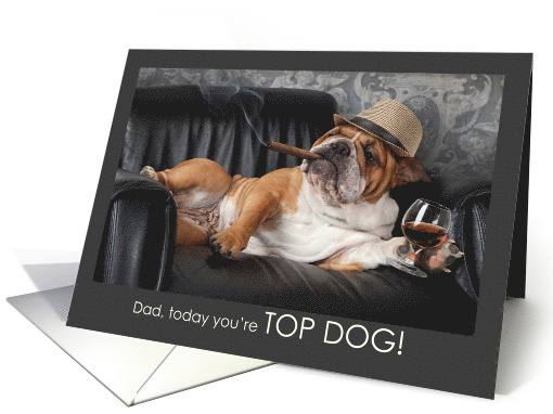 from the Pet Funny Father's Day Top Dog card (1671656)