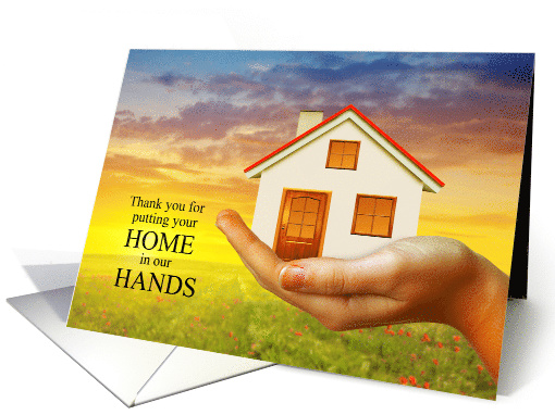 Insurance Company Thank You Homeowners card (1683910)