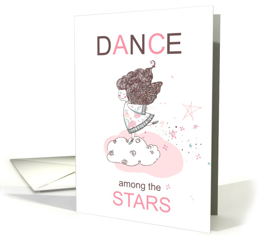 Dance Among the Stars Performance Congratulations card (1688640)