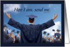 Religious Graduation Congratulations Bible Scripture card