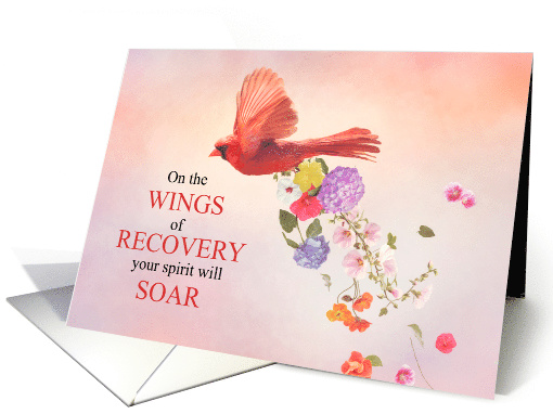 Recovery Anniversary12 Step Addiction Recovery Wings will Soar card