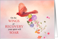 Recovery Anniversary12 Step Addiction Recovery Wings will Soar card