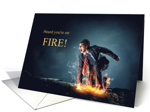 Promotion Congratulations Smoked the Competition card (1874912)