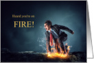 Promotion Congratulations Smoked the Competition card
