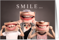 SMILE We’re Thinking About You card