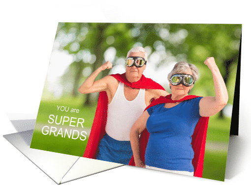 Grandparents Day SUPER Grands in Capes card (1895286)
