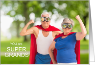 Grandparents Day SUPER Grands in Capes card
