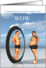 Weight Loss Congratulations Humor card