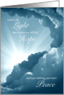 Encouragement Light Hope Peace card