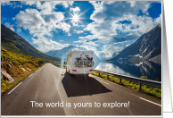 Retirement RV Scenic World is yours to Explore card