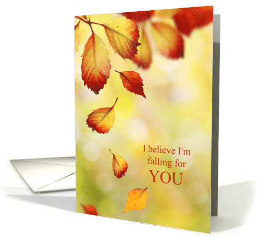 Autumn Love I Believe I'm Falling for You card (1943814)