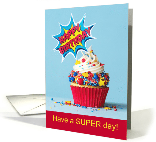 Superhero Themed Birthday for a SUPER Day card (1977376)