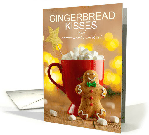 Gingerbread Kisses and Warm Winter Wishes card (2000316)