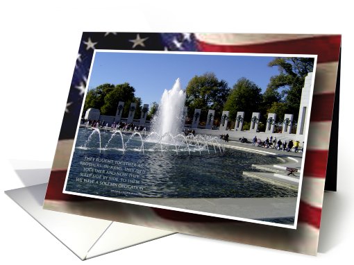 Veterans Day Thank You card (581099)