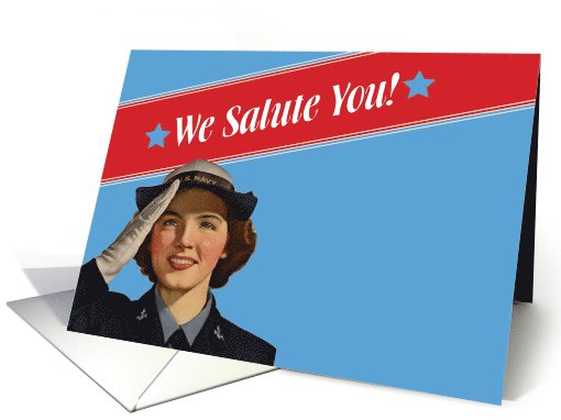 We Salute You Sailor! card (687500)